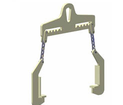 7：L-shape hook/Single lifting point shovel hook