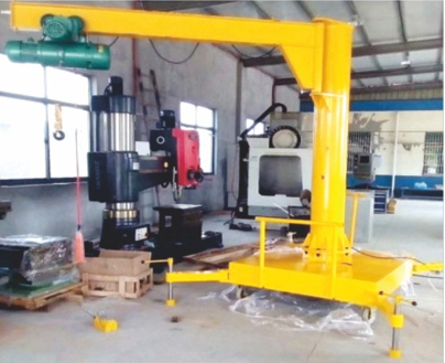 Mobile cantilever cranes