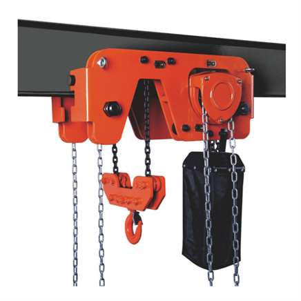 Low headroom combination hoist