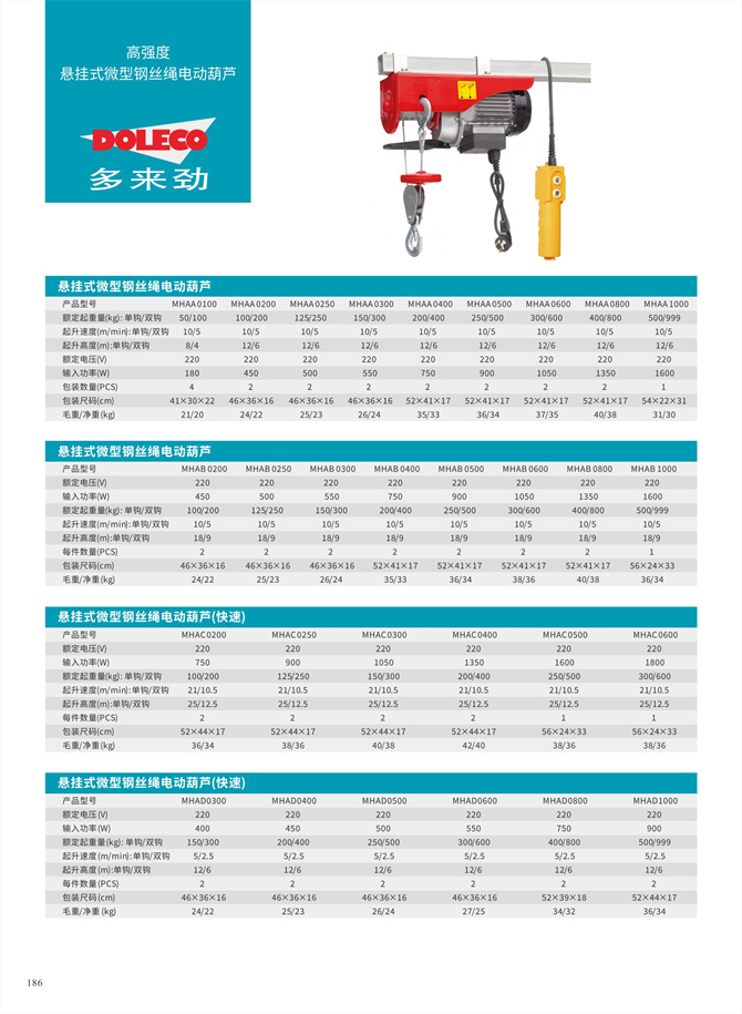 Electric Wire Rope Hoist