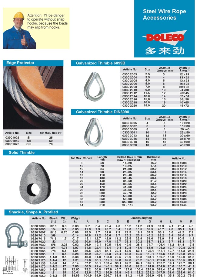 wire rope clips/Ferrule