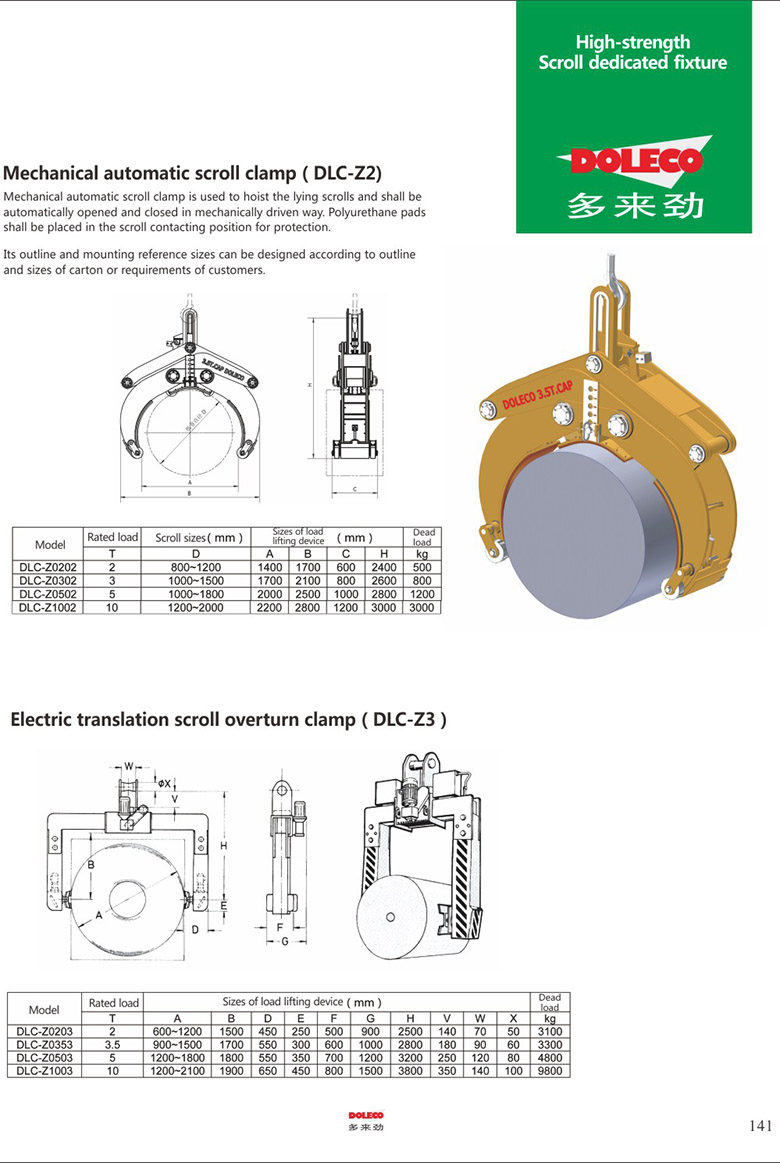 Scroll dedicated fixture